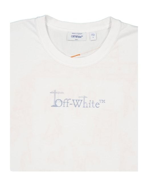 Off-White c/o Virgil Abloh White City Nature Cotton T-Shirt for men