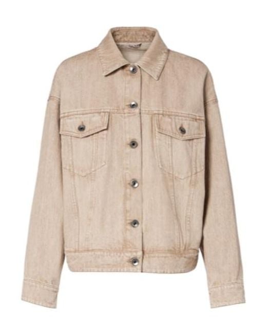 Brunello Cucinelli Natural Denim Jacket