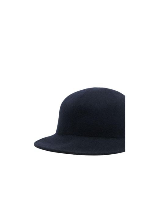 Fabiana Filippi Blue Dome-Shaped Hat