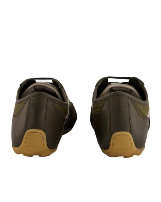 McQueen Brown Boxe Sneakers for men