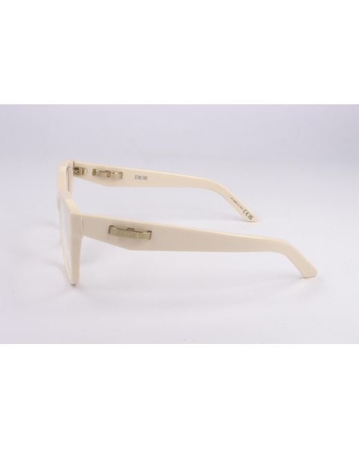 Dior White Full Frame Plain Mirror