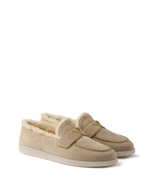 Prada Brown Loafers