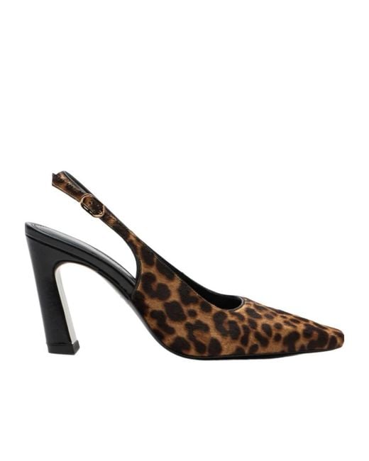 Stuart Weitzman Brown Stassi Slingback 85