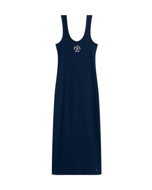 Tommy Hilfiger Blue Sleeveless Dress