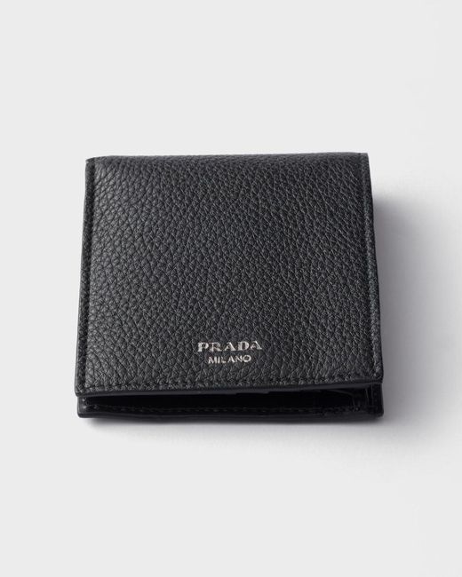 Prada Black Leather Wallet