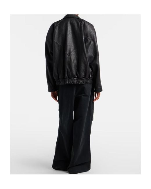 Entire studios Black Cotton Cargo Pants