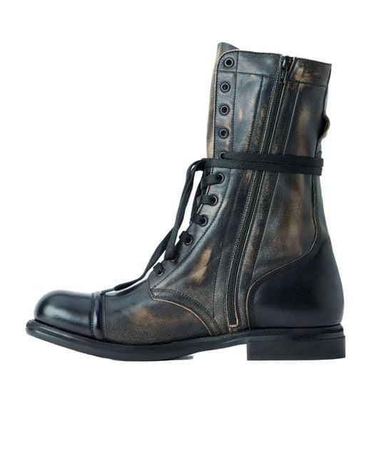Vivienne Westwood Black Parachute Boots for men