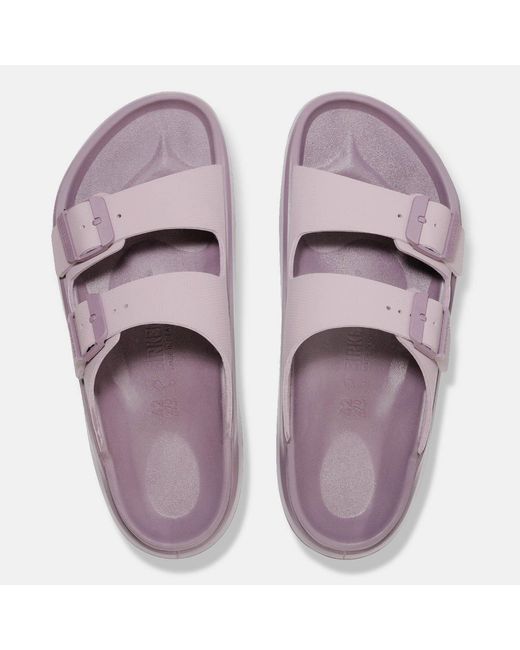 Birkenstock Purple Adjustable Flat Sandals