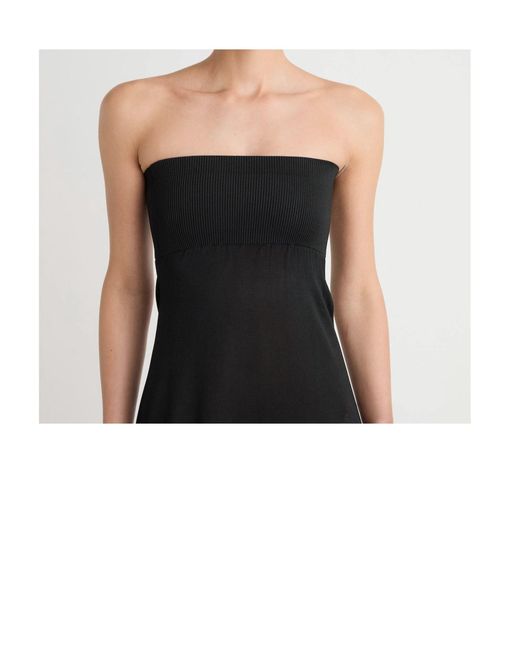 Paloma Wool Black Strapless Jumpsuit