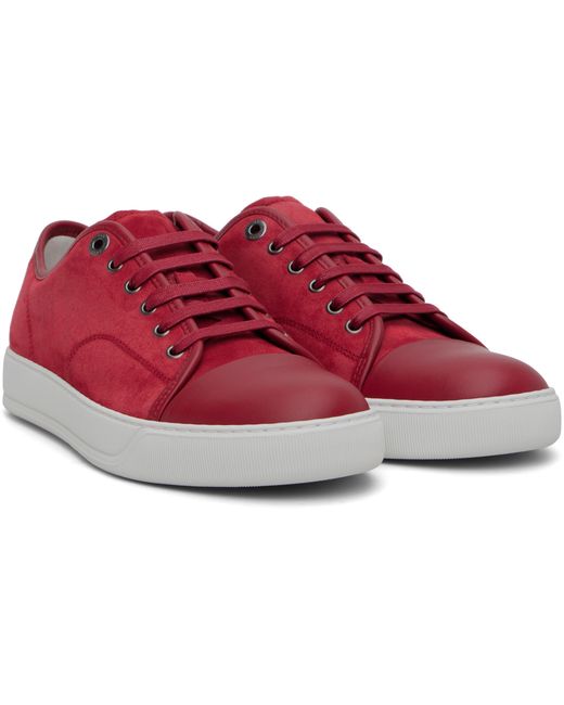 Lanvin Red Dbb1 Sneakers for men