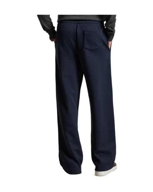 Polo Ralph Lauren Blue Double-Knit Track Pants for men