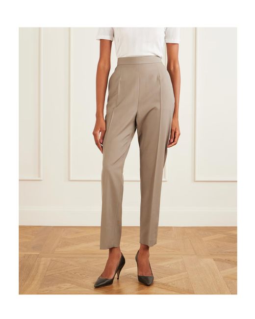 The Row Natural Tapered Casual Pants