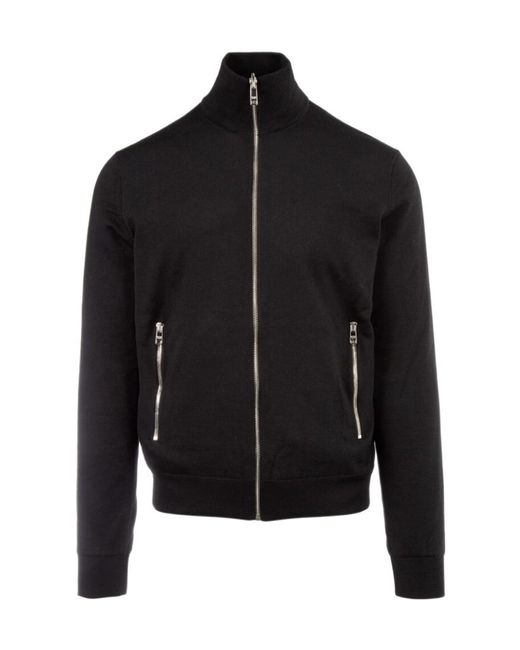 Prada Black Reversible Zip-Up Bomber Jacket for men