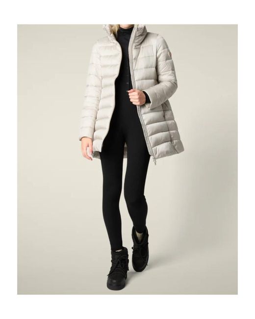 Save The Duck White Lydia Coat