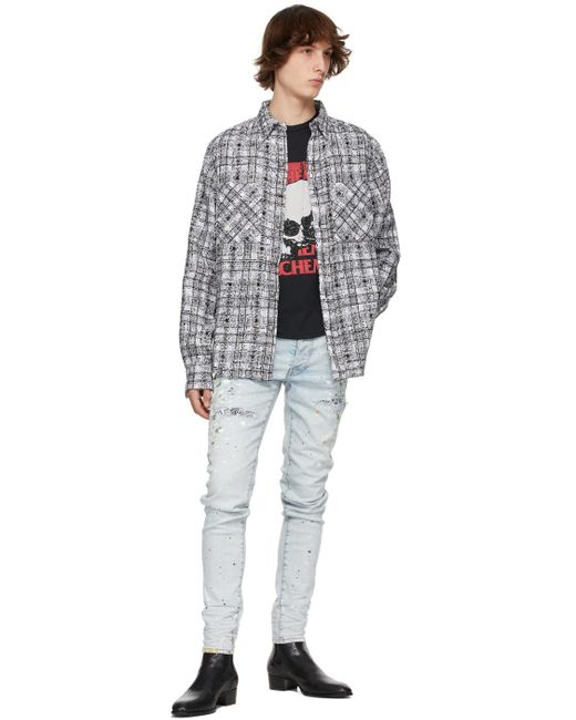 Faith Connexion Gray Plaid Tweed Casual Jacket