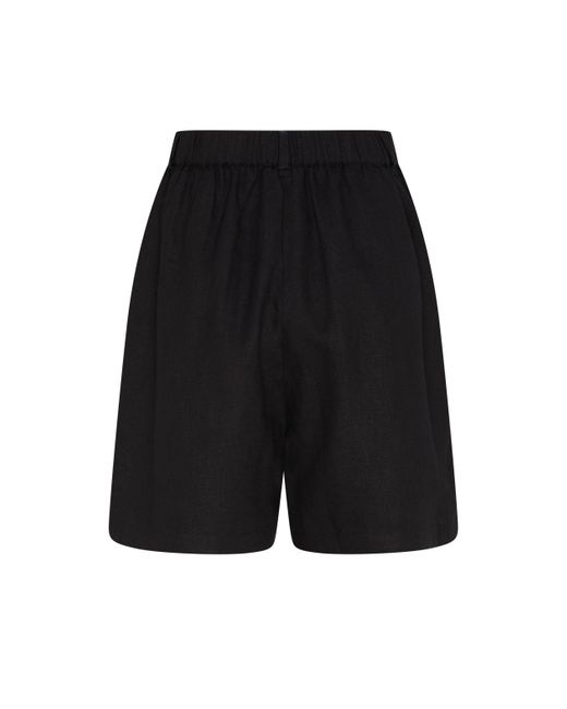 Posse Black Belt Loop Shorts