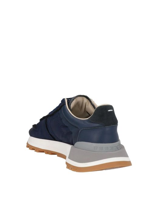 Maison Margiela Blue Solid Color Sneakers