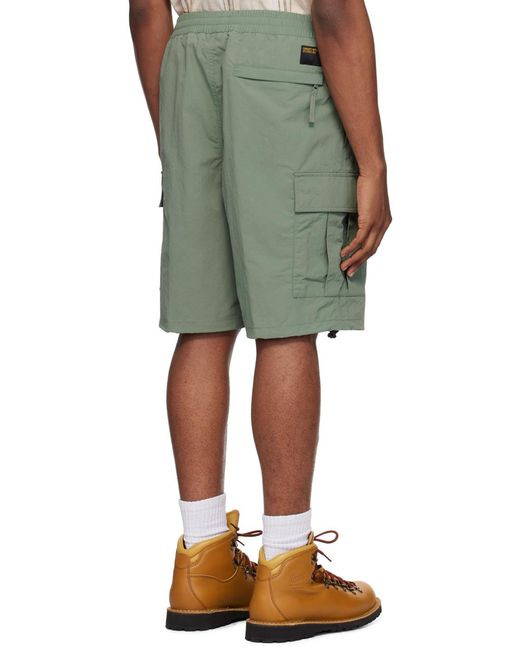 Carhartt Green Evers Cargo Shorts for men
