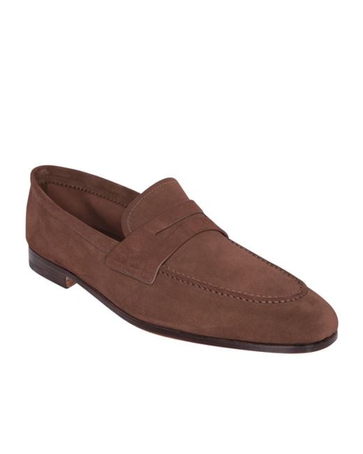 Church's Brown Slip-On Loafers for men