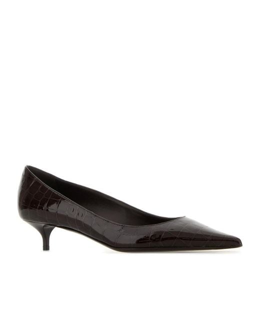 Jimmy Choo Brown Amelia Pointed Toe Pumps