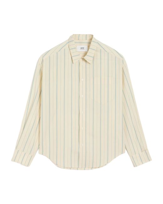AMI Natural Long-Sleeved Shirt for men