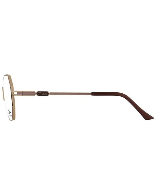 Cazal White Geometric-Frame Glasses for men