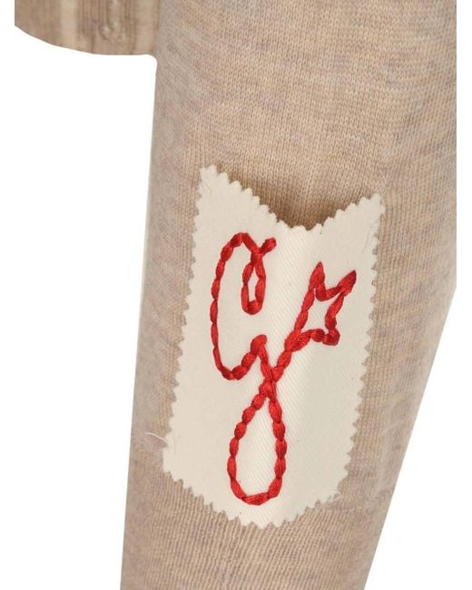 Golden Goose Deluxe Brand Natural High-Neck Jumper
