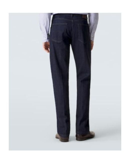 Kiton Blue Slim Jeans for men