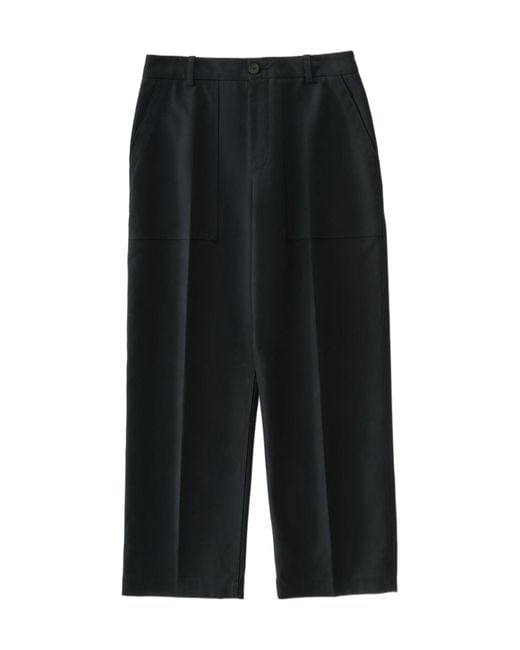 Studio Nicholson Black Balos Casual Pants for men