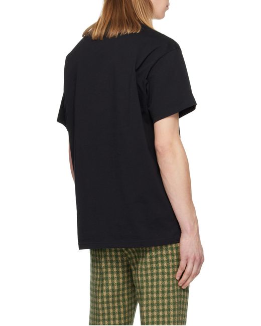 Vivienne Westwood Black Orb Logo Tee for men