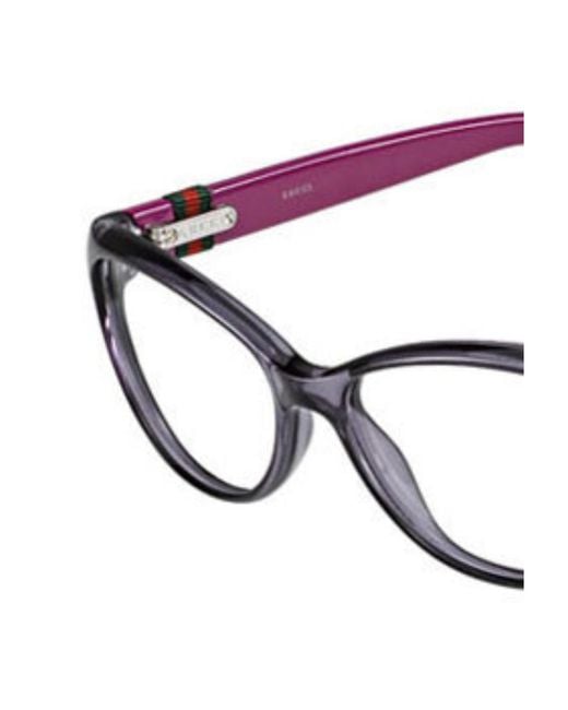 Gucci White Logo Details Flat Mirror