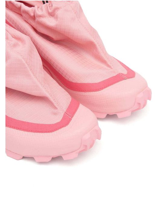 MM6 MAISON MARGIELA X SALOMON Pink Cross Low Sneakers