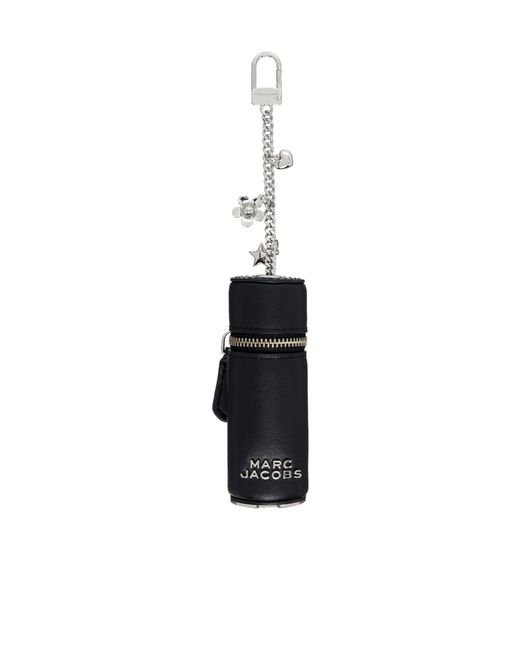 Marc Jacobs Black Logo Keychain