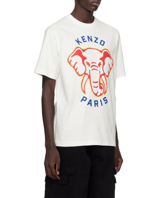 KENZO White Elephant' T-Shirt for men