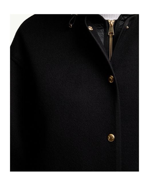 Moncler Black Reposse 3-In- Short Down Jacket