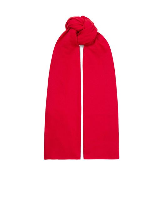 Lisa Yang Red Paris Cashmere Scarf