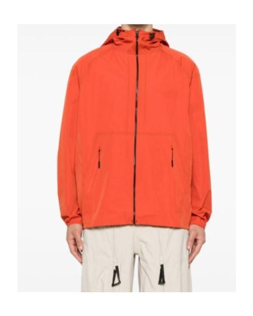 Oakley Red Zip-Up Hooded Jacket for men