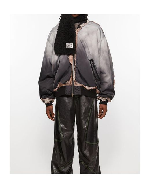 Acne Black Logo Patch Scarf