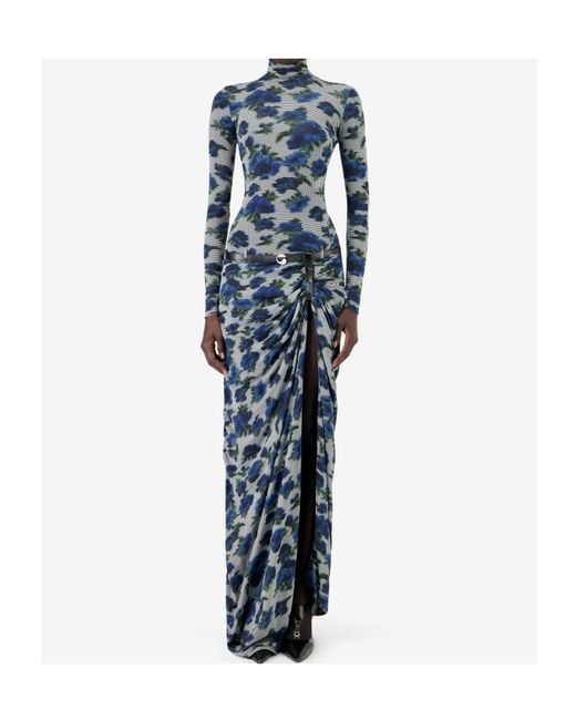 Coperni Blue Suspended Dress