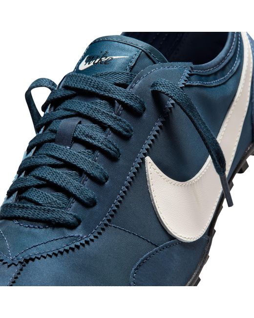 Nike Blue Low-Top Retro Casual Shoes for men