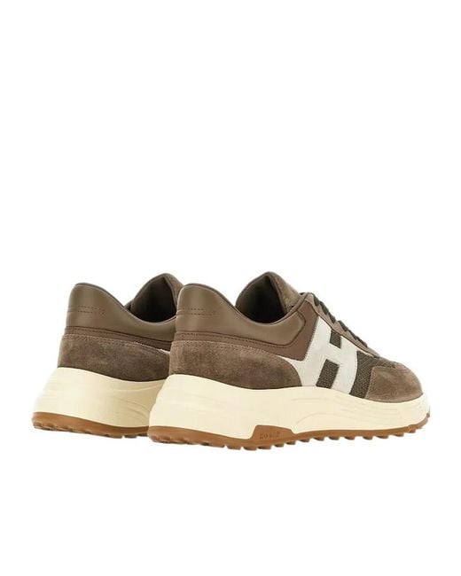 Hogan Brown Sneakers Hyperlight for men