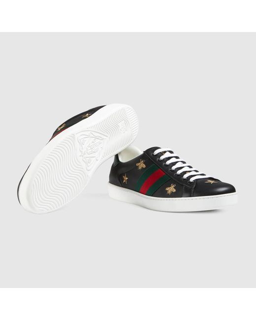 Gucci Multicolor Ace Embroidered Sneaker for men