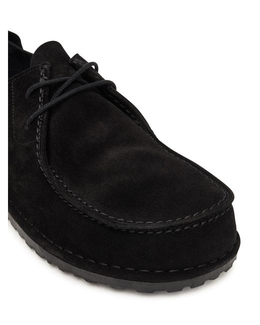 Birkenstock Black Utti Lace-Up Shoes for men