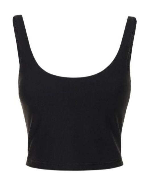 The Upside Black Logo Pattern Vest