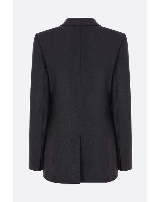 Chloé Blue Chloé Double-Breasted Buttoned Blazer