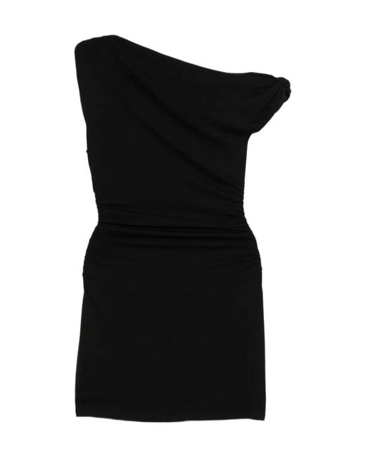 Reformation Black Belle Dress