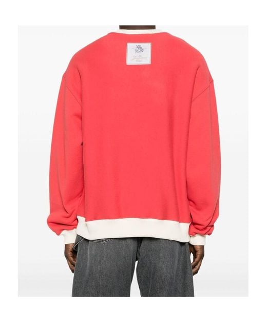 Jacquemus Red The Baseball Sweatshirt for men