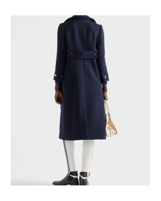 Prada White Fleece Leggings