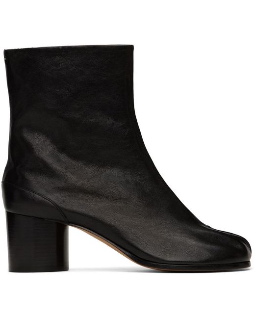 Maison Margiela Black Tabi 60Mm Heel Boots