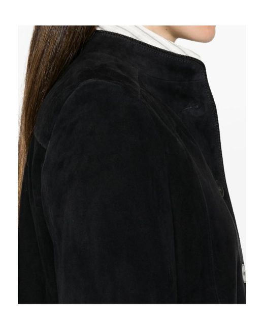 Forte_forte Black Long-Sleeve Casual Jacket